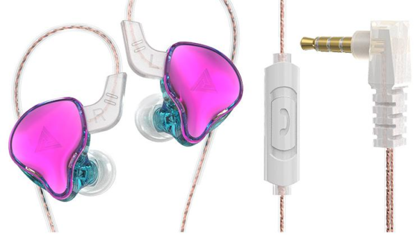 New In-ear Dynamic HiFi Headset AK6 DAY