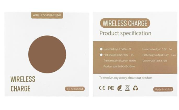 WoodenGrainWirelessCharger 10W QC3.0 Bamboo WirelessCharger