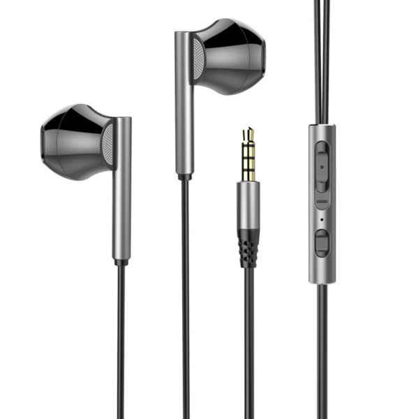 New Heavy Bass Metal Headphones In-Ear Earphones