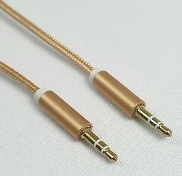 AUX Cable 3.5 Jack Headphone Connector Audio