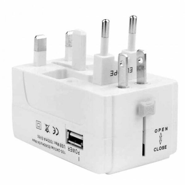 Universal USB Charger Travel Adaptor