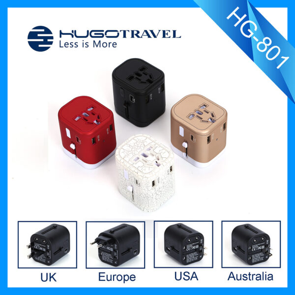 Universal travel switch plug HG-801