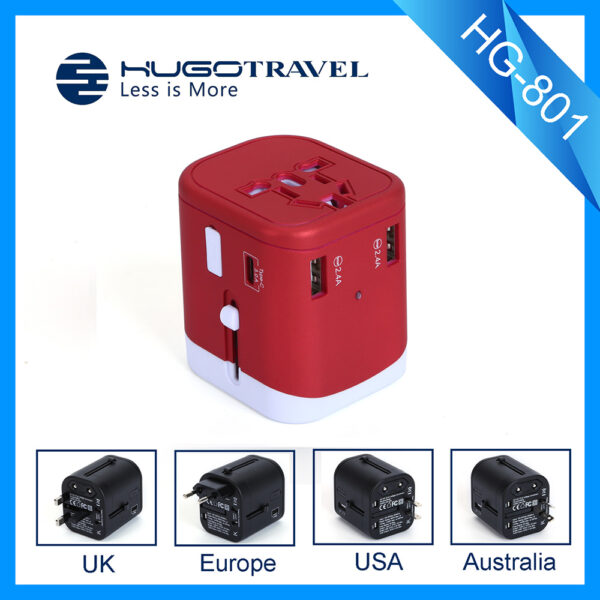 Universal travel switch plug HG-801