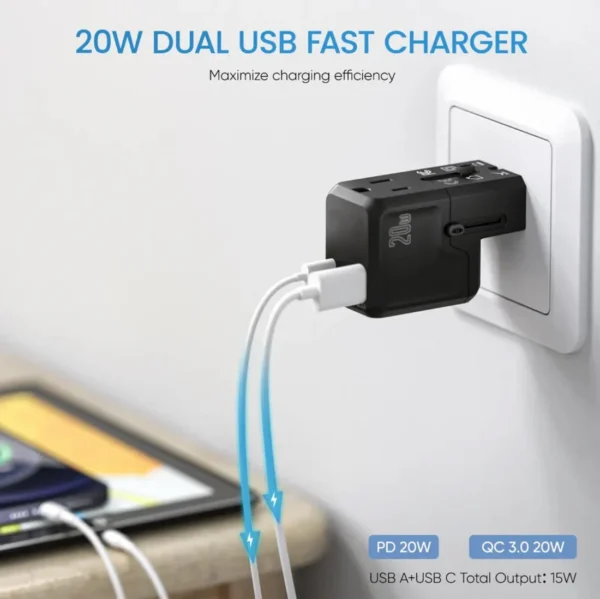 DIGITPLUS TRAVEL ADAPTER 2500W