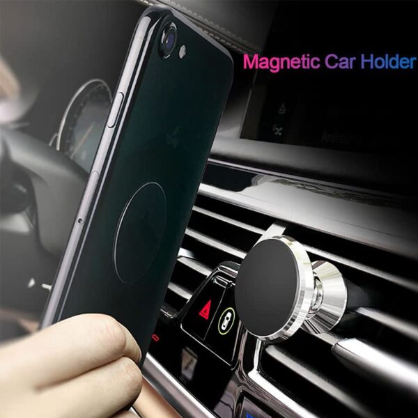 Car Phone Mount Magnetic Air Vent Mount 360° Rotation