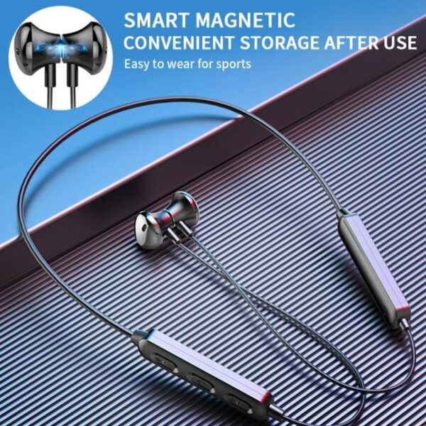 Sport Bluetooth Earphones Stereo Neckband Magnetic Gaming Bluetooth Headset