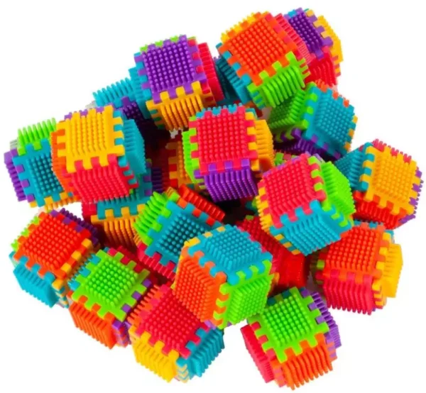 Construction Blocks Creative Hedgehog Waffles 140pcs