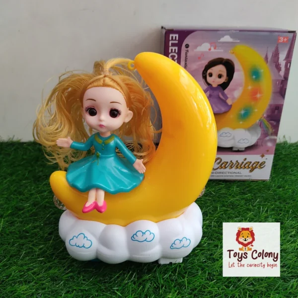 Moon Girl Toy universal light music moon DOLL princess