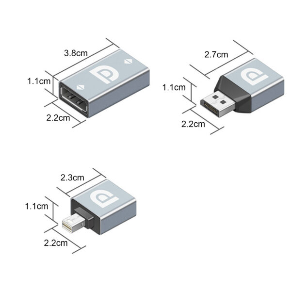 Video Converter Quick Transmission HD DP Connector