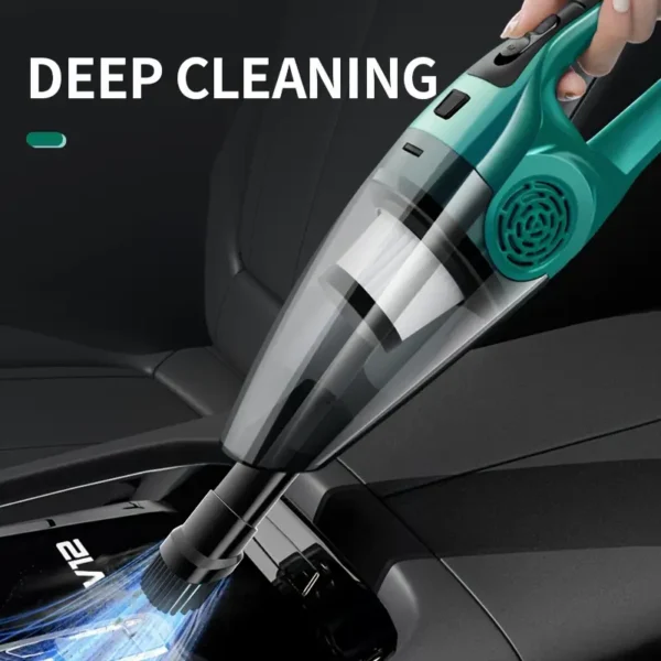 1pc Handheld Car Vacuum Cleaner, 12V Strong Suction Power