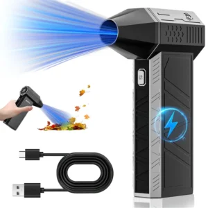 Ultra-Powerful 130, 000 RPM Cordless Air Duster - Rechargeable, Adjustable 3-Speed Jet Blower for Electronics, Cars & Home Use, Compressor, Keyboard, valentines gifts for men
