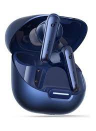 Bluepod 3 Concise Style Hands Free Earphones ANC Noise Canceling Earphones Sport Music Travel Charging Case TWS Earbuds